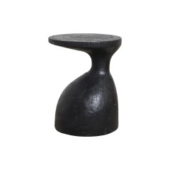 SIDE TABLE LUS TEAKWOOD BLACK 